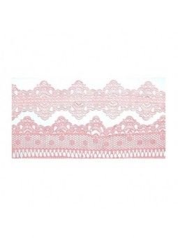 Cenefa De  Silicón Encaje 40X30Cm