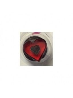 Cortador Galleta Corazón Con Saca Centro Mecanismo De Eyector 4.5x4.5cm