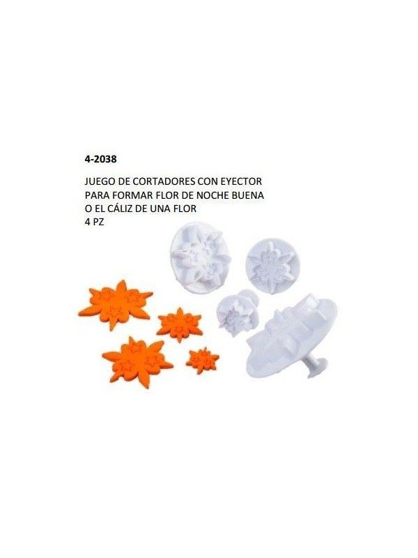 Jgo Cortador Eyector ParaFormar Noche Buen