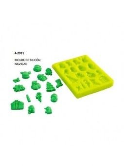 Molde Silicón Navidad