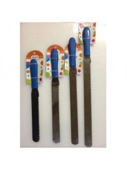 Cuchillo Para Pan Y Espátula Recta Hoja 25Cm