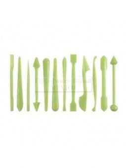 Jgo Herramientas Modelado Para Fondant 12Pz