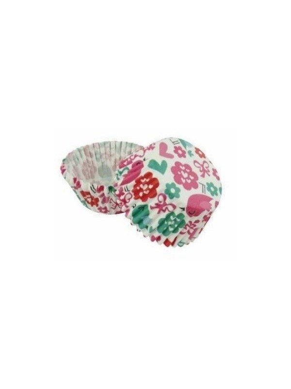 Capacillo  Pajaros Rosa,Azul 100Pzas