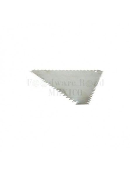 Triangulo Para Decorar Glaseado De Pasteles De Acero Inox. 12X10 Cm