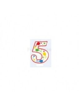 Vela No. 5 Con Globos