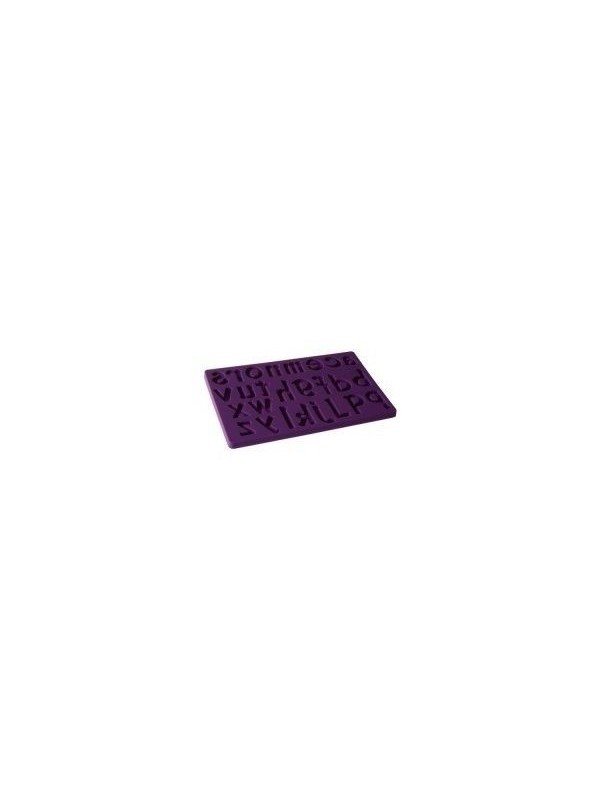 Molde De Silicón Letras Minusculas