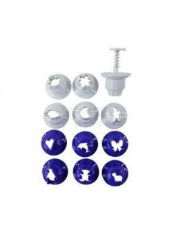 Juego Cortador Con Eyector Naturaleza 13 Pz