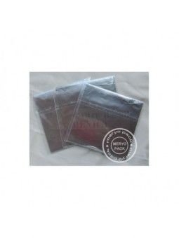 Papel Metalico Plateado 12.5X12.5Cm 100 Pzs