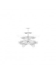 Base Para Cupcakes Metal 24 Cavidades 4 Niveles