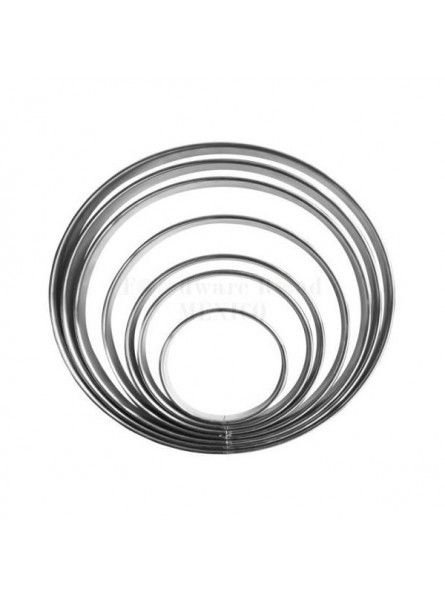 Aro Para Tartaleta Con Bordes Acanalados Altura 2cm Acero Inox 1pz Aro Para Tartaleta Con Bordes Acanalados Altura 2cm Acero Inox 1pz