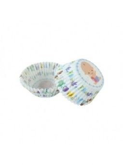 Capacillo Bebé Niño Azul Tamaño Estándar Ø5.5 Base 100 Pz