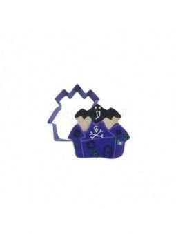 Cortador Galleta Casa Embrujada Ainox. 7.5x8cm