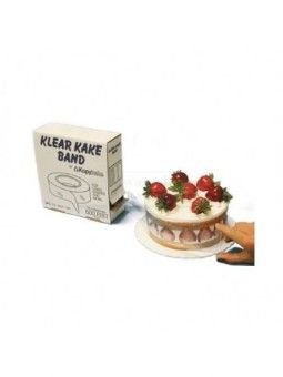 Rollo De Acetato Transparente Para Pastel 6.25CmX150Metros