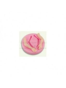 Molde Silicón Fondant Brazo y Mano Ø6.5cm