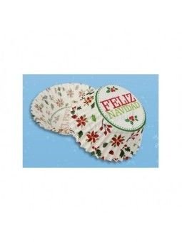 Capacillo Standard 100 Pzs Feliz Navidad