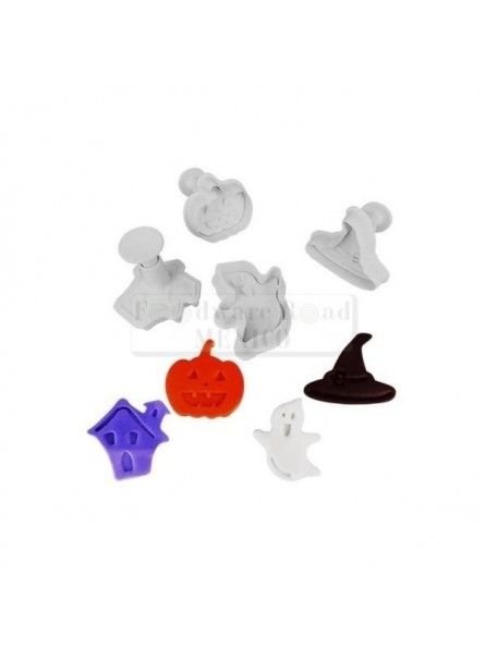 Jgo Cortador Halloween 4 Pzs