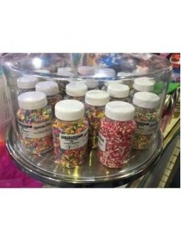 Sprinkles Confeti Comestible Mini Corazon Rojo, Blanco Y Rosa Kerry