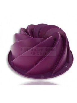 Molde Silicón Rosca Bundt Ø24x10 cm