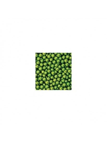Perlas Decorativas Azúcar Verde 900 Grms