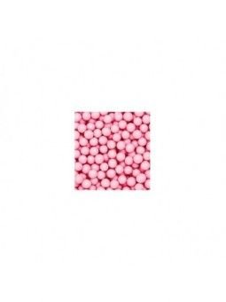 Perlas Decorativas Azúcar Rosa