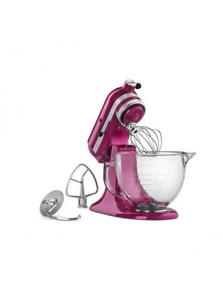 Batidora Kitchenaid Artisan 4.7 Lt (5 Qts.) Tazón Cristal Frambuesa