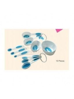 Cucharas Y Tazas Medidoras 10 pzs