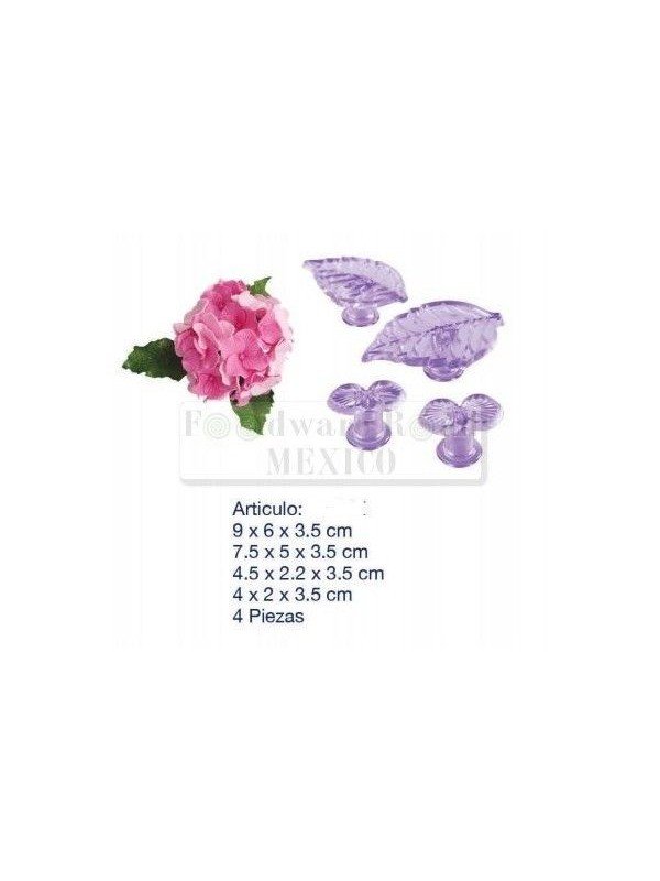 Jgo Cortador Para Formar Hortensia 4 Pz