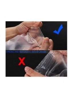 Manga Desechable Repostera Polipapel Antiderrapante Jgo 100 Pzs