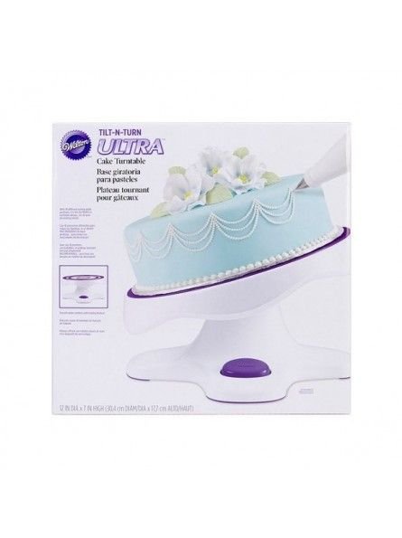Base Giratoria Para Pastel E Inclinable Wilton Ultra Reforzada 18 Posiciones