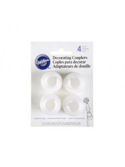 Juego De 4 Coplers Wilton Para Duya Standard O Chica