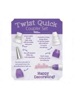 Juego De Copler Para Duyas Wilton Gira Rapido  4Pzs