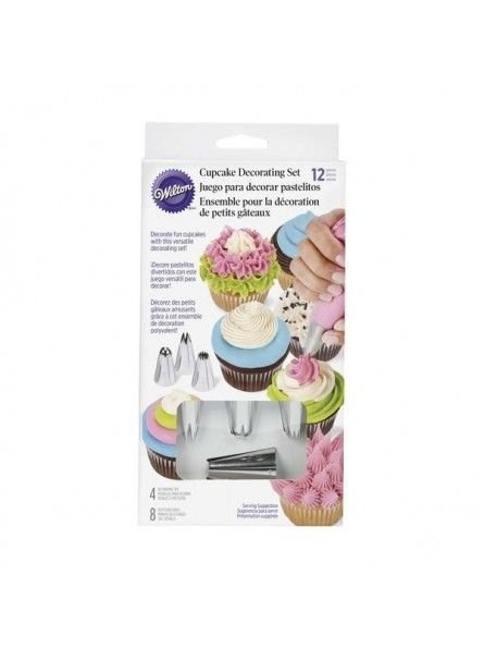 Juego De Duyas Para Hacer Cupcakes Wilton 12 Pzs