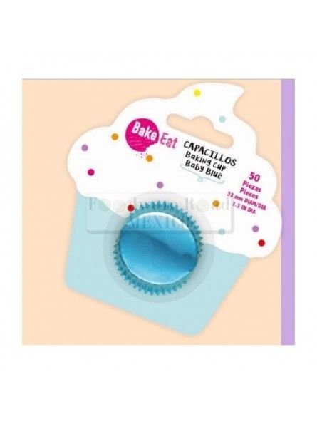 Capacillo Standard Metal Aguamarina 50 Pz