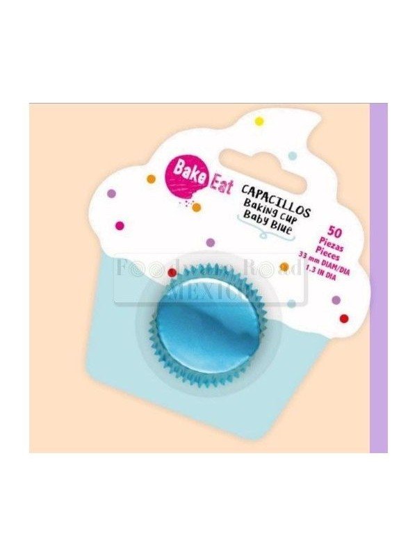 Capacillo Standard Metal Aguamarina 50 Pz