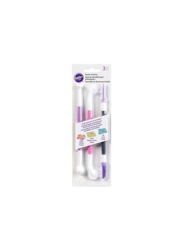 Juego De 3 Herramientas Wilton Para Modelado Fondant O Pasta