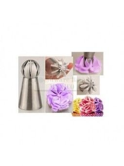 Juego De 7 Duyas Globo Con Manga De Silicón Y Copler Multicolor