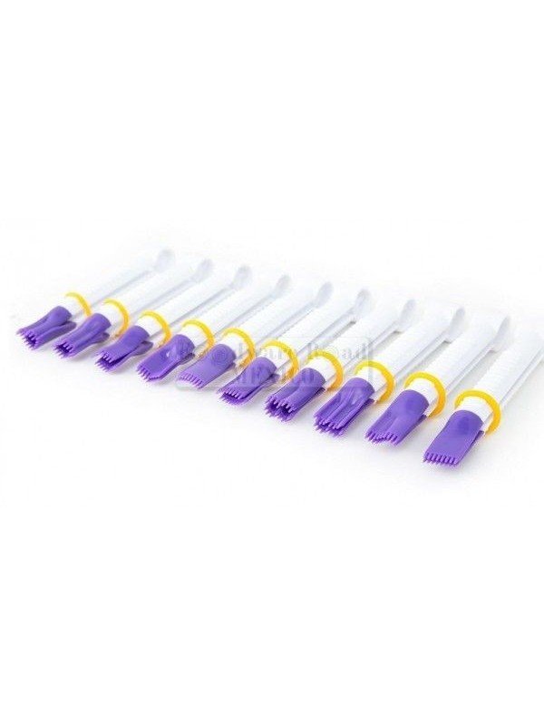 Juego De 10 Pinzas Rizadoras Para Modelar Fondant De Plastico