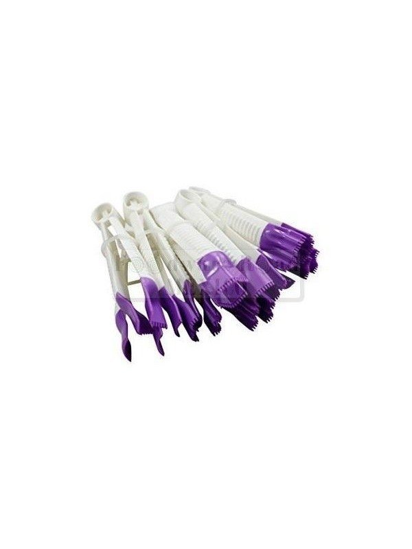 Juego De 10 Pinzas Rizadoras Para Modelar Fondant De Plastico