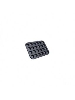 Molde Mini Muffin 24 Cav Antiadherente Ø5x2.5cm