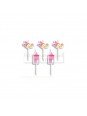 Vela Palillo Bebe Biberon Rosa 5 Pz