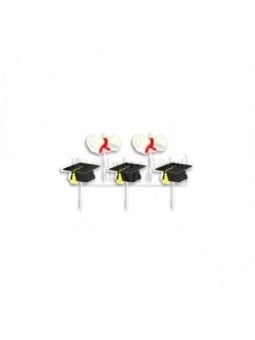 Vela Palillo Graduacion 5 Pz