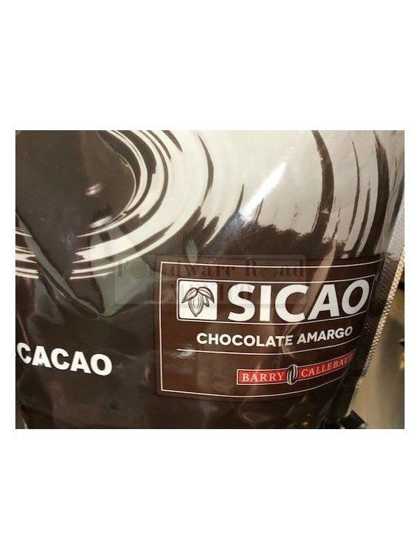 Sicao Cobertura De Chocolate Amargo En Botones 10 Kgs