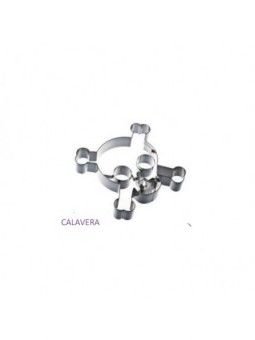 Cortador De Galleta Calavera Jumbo 15x13cm