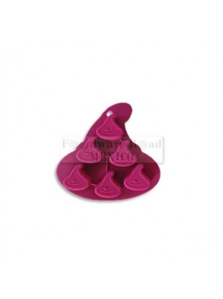 Molde Silicón Para Hornear Halloween Sombrero Bruja 6 Cav
