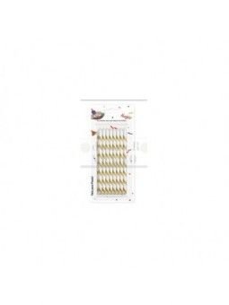 Vela Alegria Caramelo Oro 16 Pz