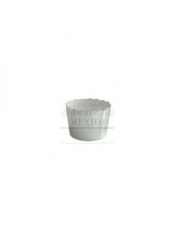 Vasito Para Cupcake Horneable Plata Ø6X5.5Cm 50 Pz