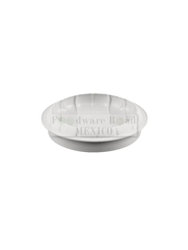 Molde De Silicón Para Pastel White Eleganza Ø22X6 Cm