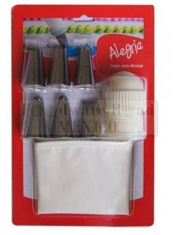 6 Duyas Alegria Chicas Con Manga De Nylon Y Cople