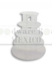 Base Para Pastelitos De Acrílico 5 Niveles Ø35, 30, 25 Y 20 Cm