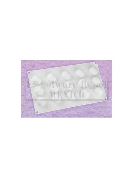 Molde De Silicón Para Pastel Globe 15 Cavidades
